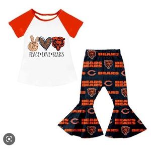 Chicago Bears baby bell set